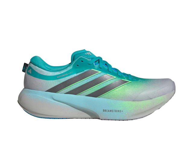adidas adidas Supernova Rise 3 Running Shoes Grey Two Iron Metallic Lime Burst - view 1