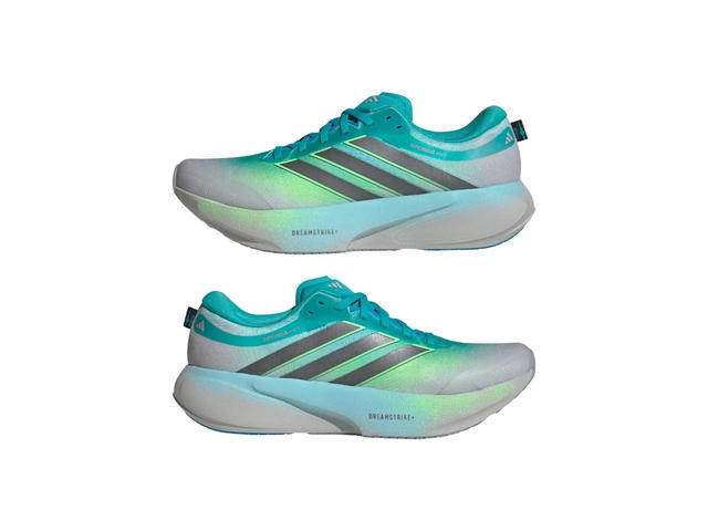 adidas adidas Supernova Rise 3 Running Shoes Grey Two Iron Metallic Lime Burst - view 3