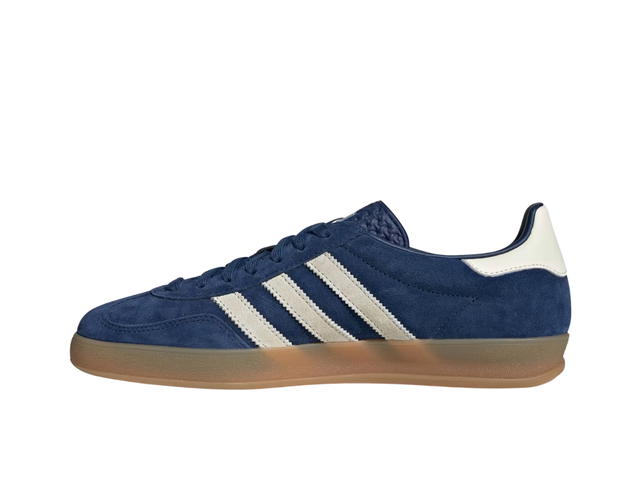 adidas adidas Gazelle Indoor Shoes Mystery Blue Cream White Gum - view 2