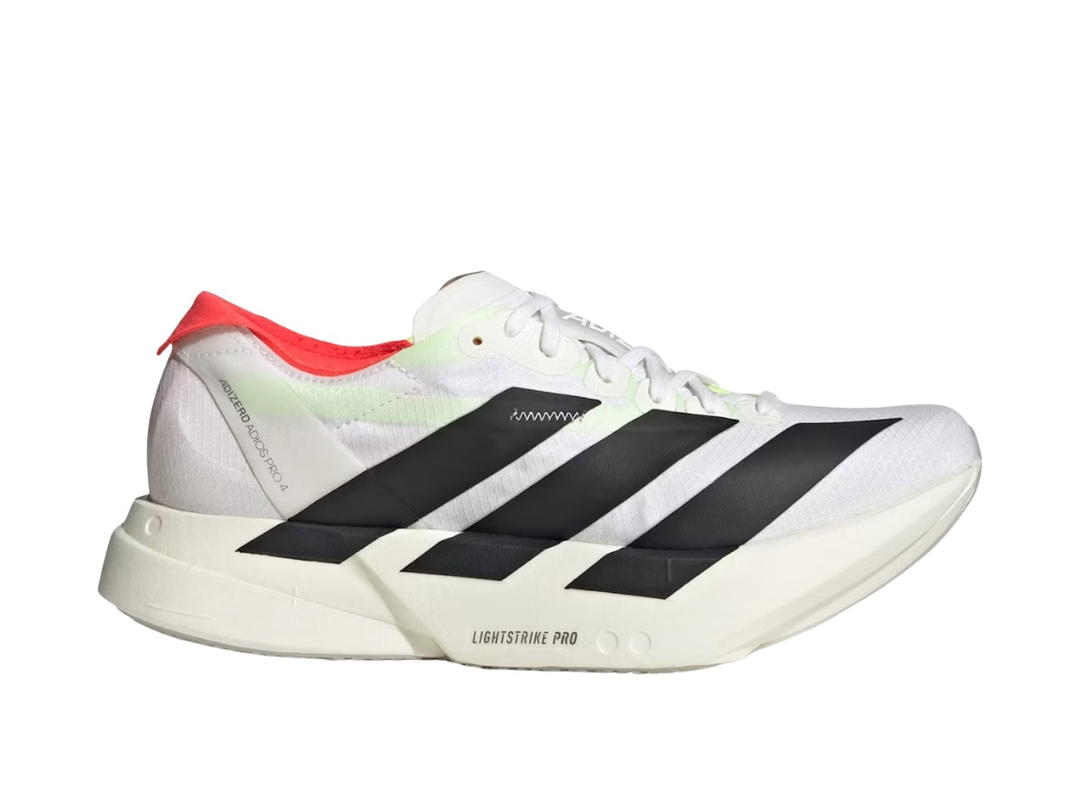 adidas adidas Adizero Adios Pro 4 White Black Red (Women's)