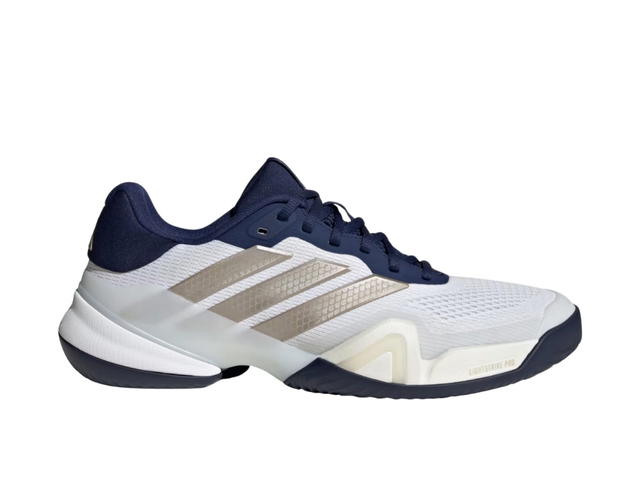 adidas adidas Barricade 14 White Cyber Metallic Dark Blue - view 1