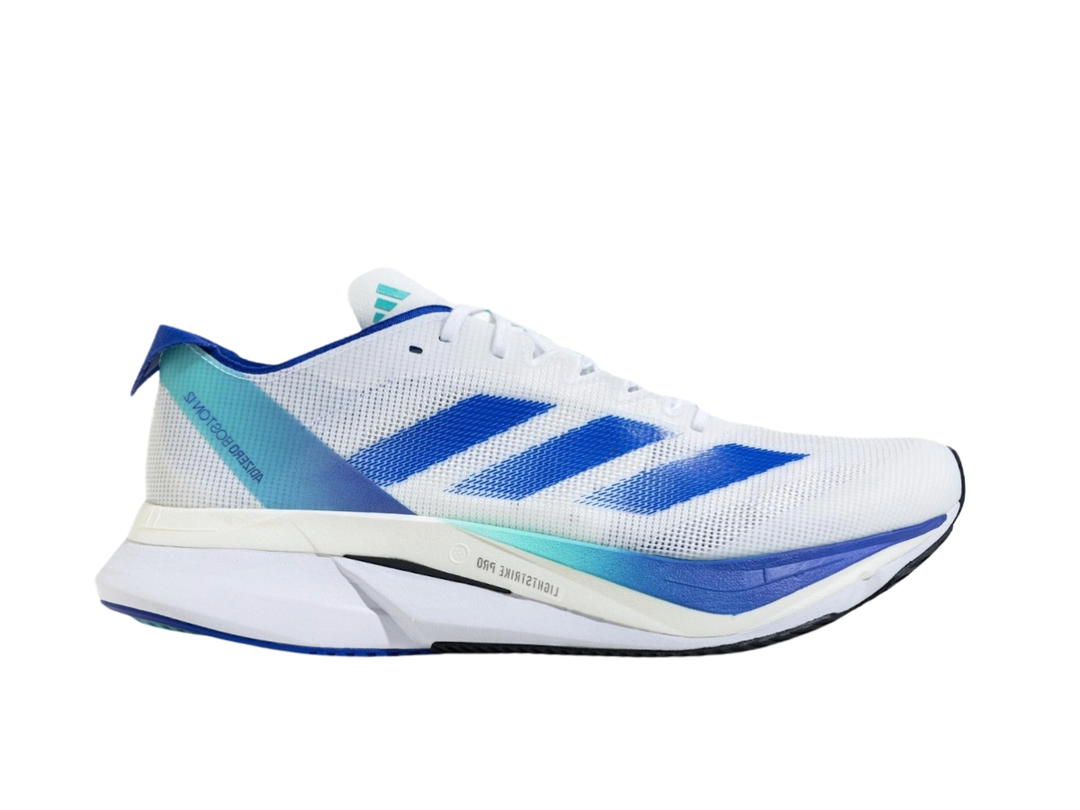 adidas Adidas Adizero Boston 12 White Cobalt Blue