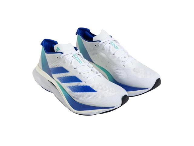 adidas Adidas Adizero Boston 12 White Cobalt Blue - view 2