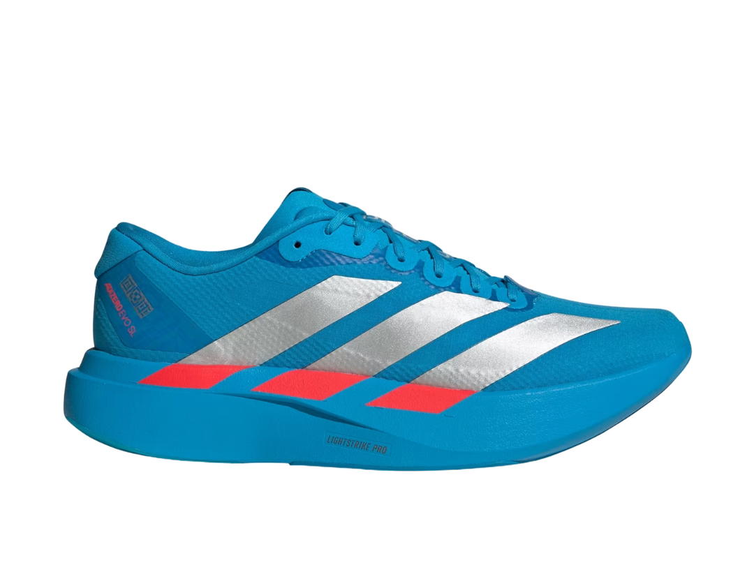 adidas adidas Adizero EVO SL Solar Blue Silver Metallic Lucid Red (Women's)