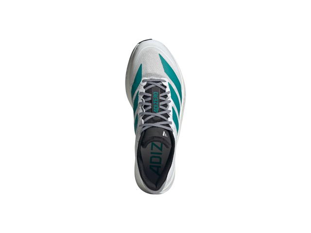 adidas adidas Adizero Boston 13 EQT Cloud White Pure Teal Grey - view 3
