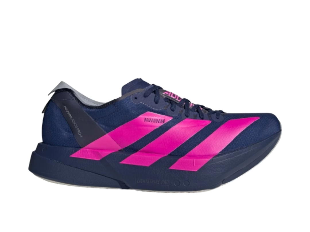 adidas adidas Adizero Adios Pro 4 Dark Blue Shock Pink Dash Grey