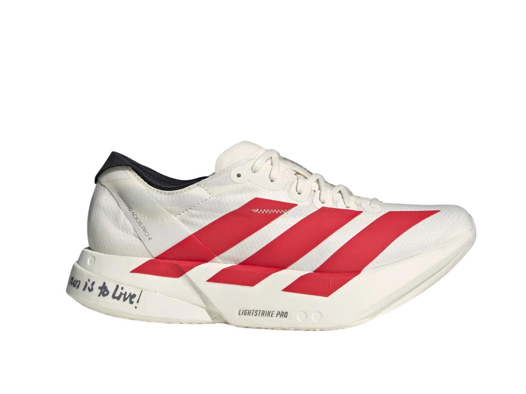 adidas adidas Adizero Adios Pro 4 Grey Two Lucid Red And Grey (Women's)