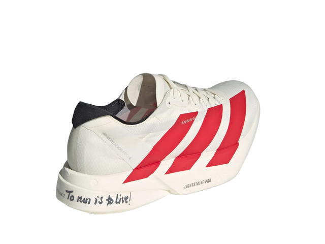 adidas adidas Adizero Adios Pro 4 Grey Two Lucid Red And Grey (Women's) - view 3