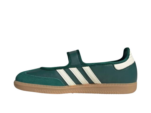 adidas adidas Samba Jane Collegiate Green Gum Cream White (Women's) - view 2