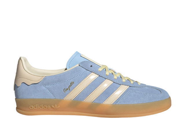adidas Adidas Gazelle Indoor Light Blue Yellow Gum - view 1