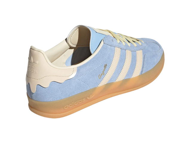 adidas Adidas Gazelle Indoor Light Blue Yellow Gum - view 3