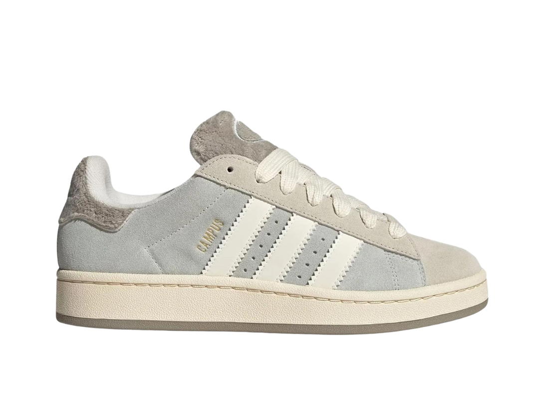 adidas Adidas Originals CAMPUS 00s Anti Slip Wear Resistant Low Top Skateboard Shoes Gray White Brown (Women's )
