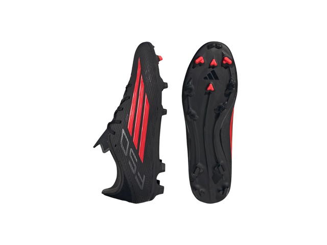 adidas adidas F50 League Fg/Mg Core Black Lucid Red - view 3
