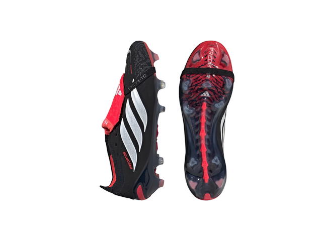 adidas adidas Predator Elite Ft Fg Core Black Cloud White Lucid Red - view 3