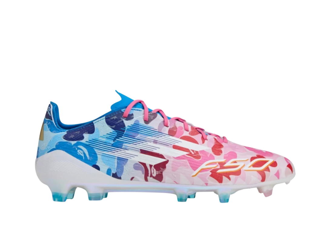adidas adidas x  BAPE F50 Elite FG M2Clear Pink Cloud White Icey Blue