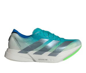 Buy adidas Adizero Adios Pro 4 Hi-Res Aqua Iron Metallic Grey One at Sasom – Authentic and Ready to Ship