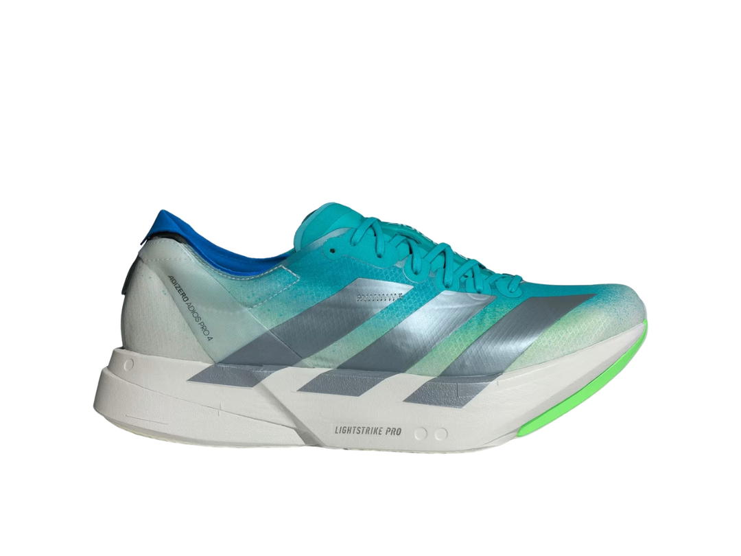 adidas adidas Adizero Adios Pro 4 Hi-Res Aqua Iron Metallic Grey One