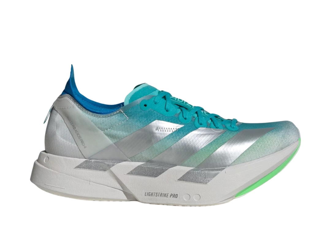 adidas adidas Adizero Adios Pro 4 Hi-Res Aqua Matte Silver Grey One (W)