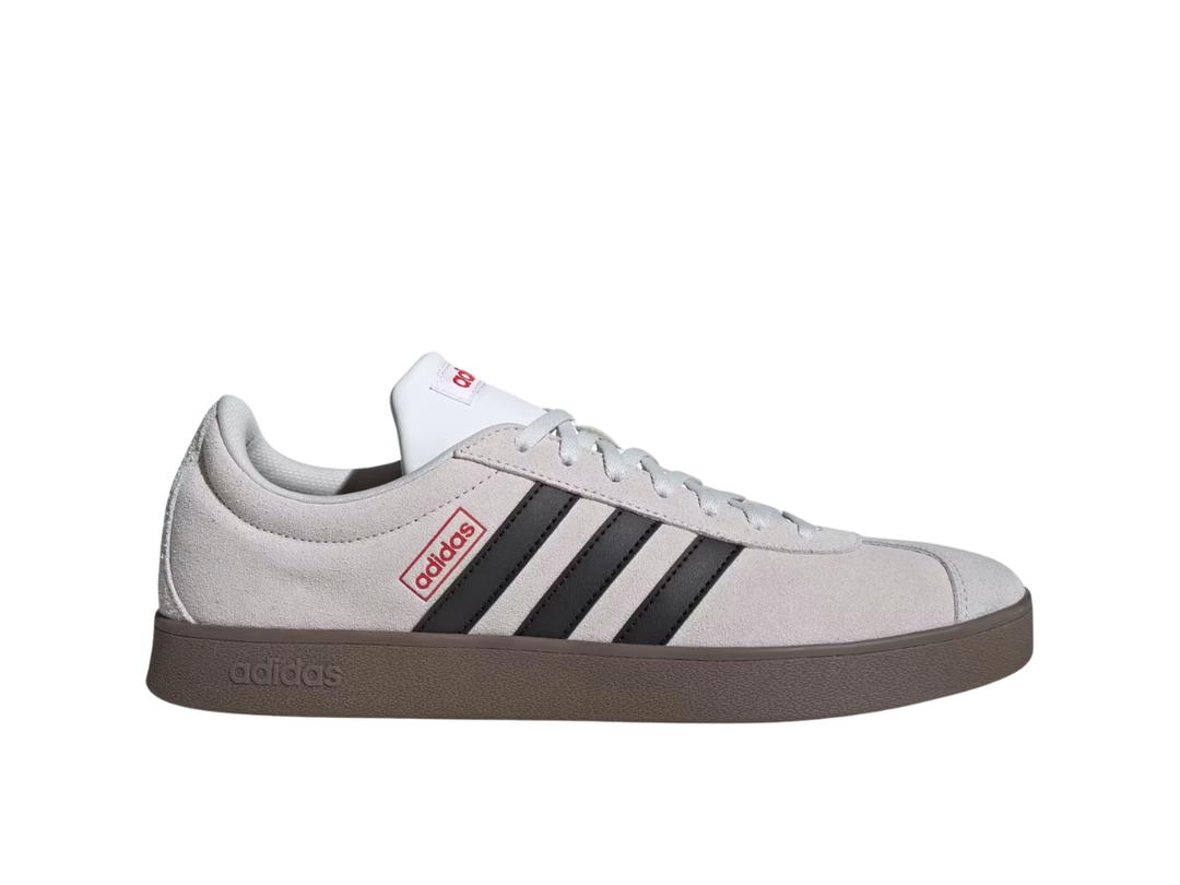 adidas adidas Vl Court Classic Grey One Core Black Better Scarlet