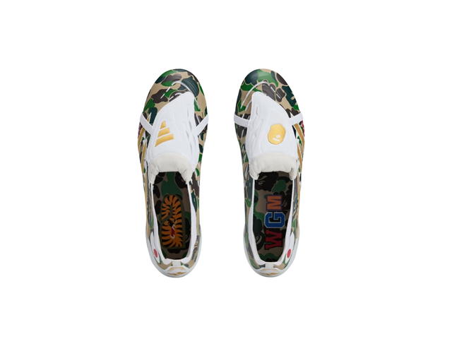 adidas adidas X Bape Predator Elite Foldover Tongue FG Green Camo - view 2