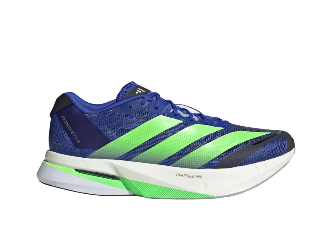 adidas adidas Adizero Boston 13 Lucid Blue Lime Burst Core Black