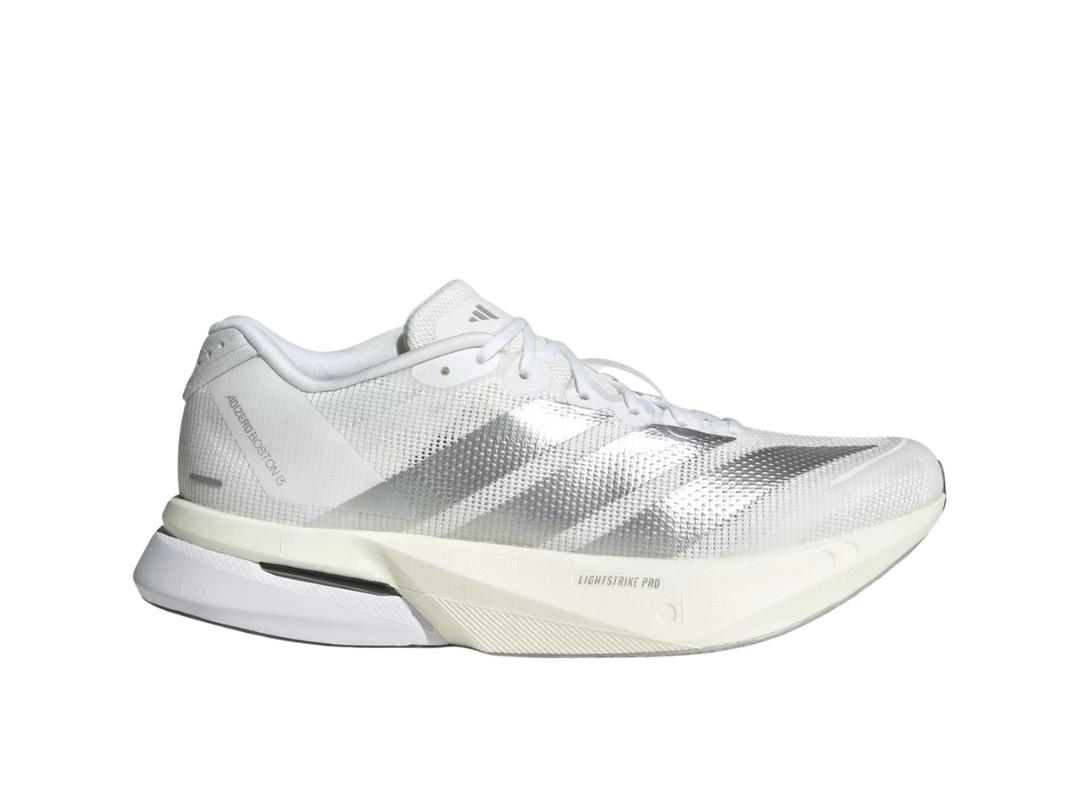 adidas adidas Adizero Boston 13 Cloud White Matte Silver Dash Grey (Women's)