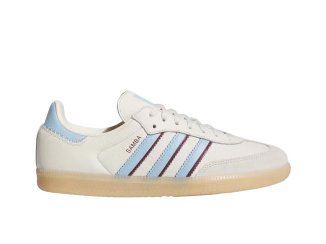 adidas adidas Originals Samba OG Wonder White Clear Sky Shadow Red - view 1