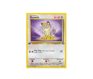 Buy Pokemon Meowth C [JU 56/64] Base "Jungle" (EN) at Sasom – Authentic and Ready to Ship