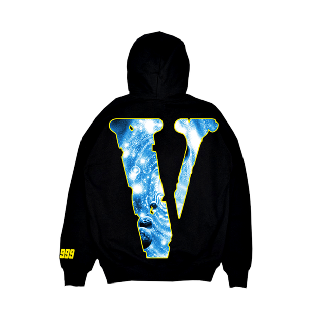 Juice Wrld Juice Wrld x Vlone Cosmic Hoodie Black - view 1
