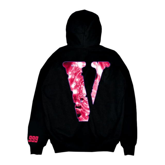 Juice Wrld Juice Wrld x Vlone Galaxy Hoodie Black - view 2