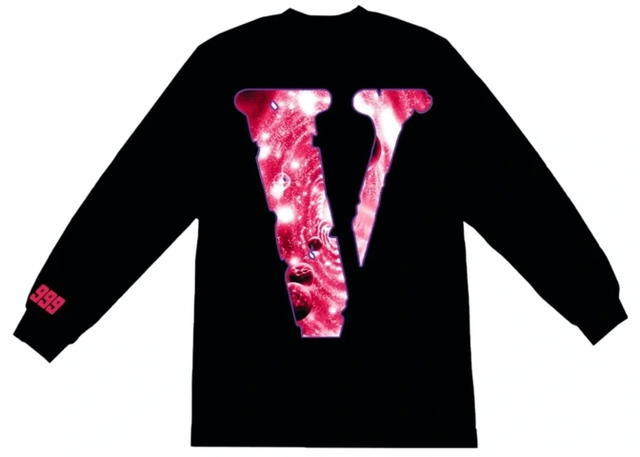 Juice Wrld Juice Wrld x Vlone Galaxy Longsleeve T-shirt Black - view 2