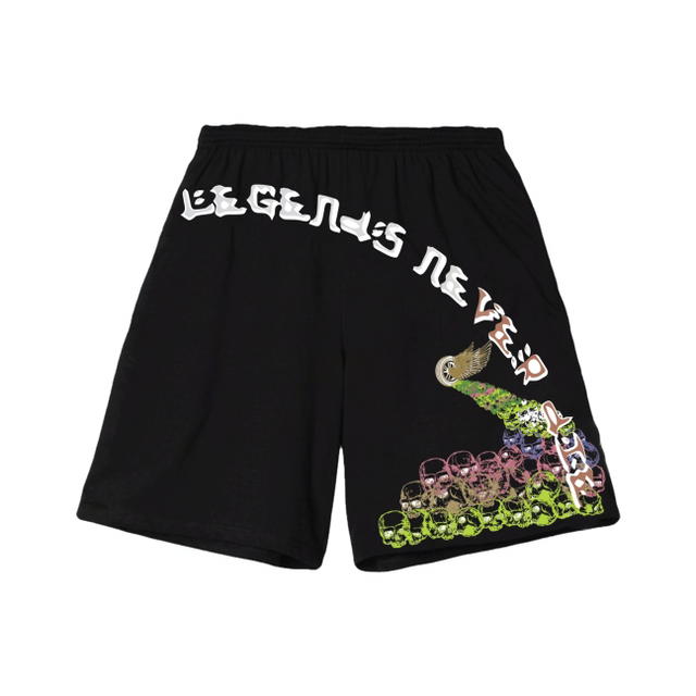Juice Wrld Juice Wrld x Vlone LND Shorts Black - view 1