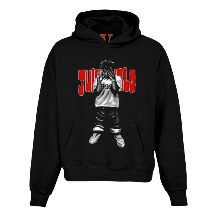 Juice Wrld Juice Wrld x Vlone Man of the Year Hoodie Black