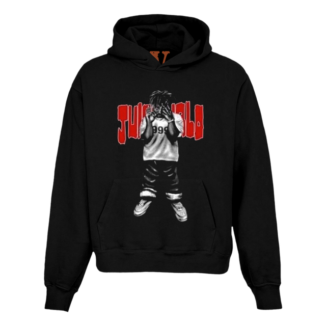 Juice Wrld Juice Wrld x Vlone Man of the Year Hoodie Black - view 2