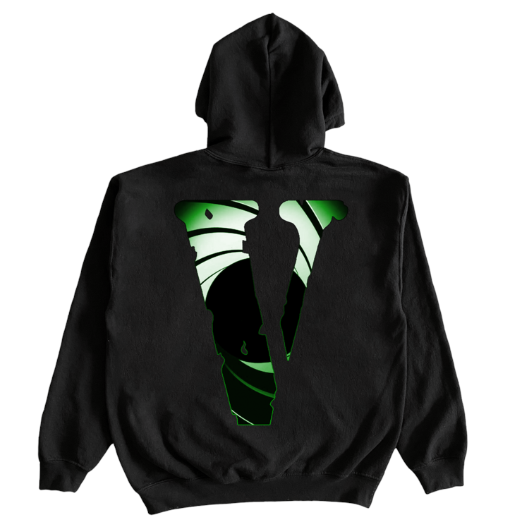 Juice Wrld Juice Wrld x XO x Vlone Double Agent Hoodie Black