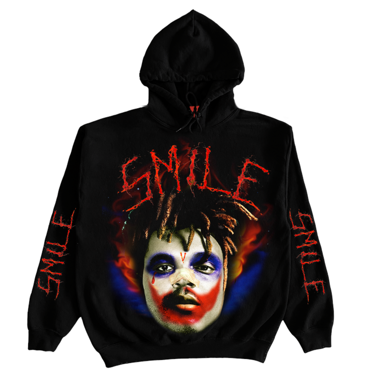 Juice Wrld Juice Wrld x XO x Vlone Joker Hoodie Black