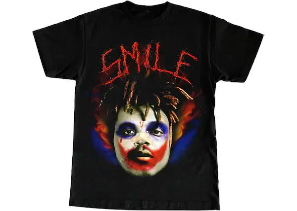 Buy Juice Wrld x XO x Vlone Joker Tee Black at Sasom – Authentic and Ready to Ship