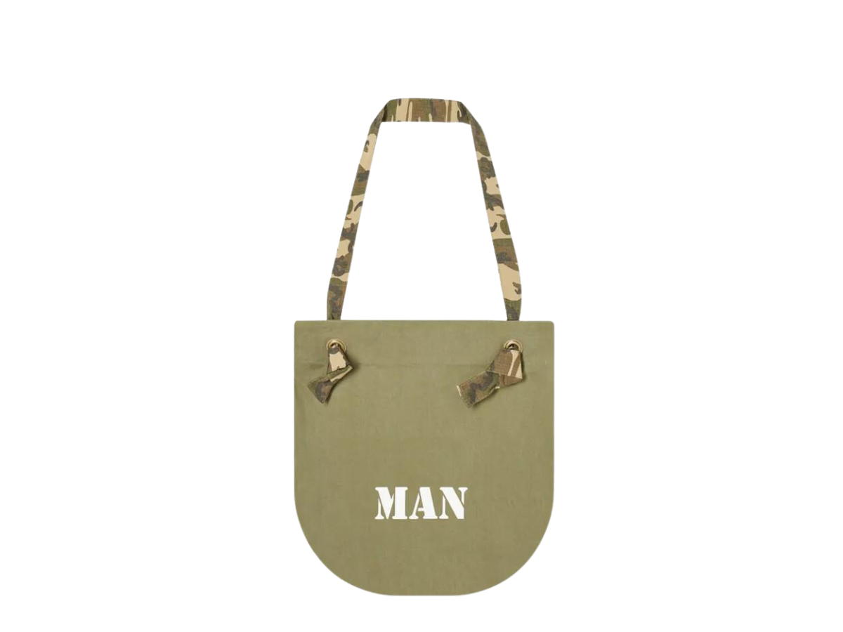 Junya Watanabe Junya Watanabe Man Military Tote Khaki and White