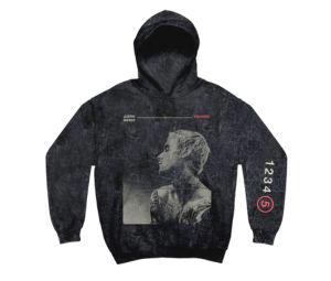 Buy Justin Bieber Changes Silhouette Hoodie Washed Black at Sasom – Authentic and Ready to Ship