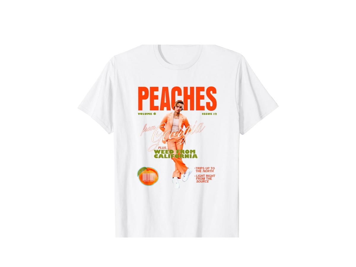 Justin Bieber Justin Bieber Peaches T-Shirt Red