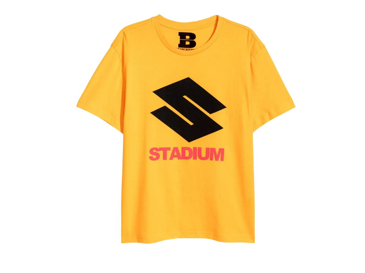 Justin Bieber Justin Bieber x H&M Purpose The Stadium Tour T-Shirt 2017 Vintage Medium Yellow