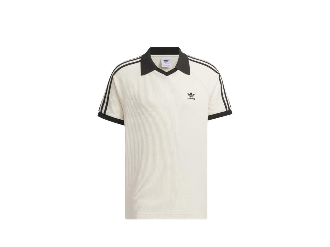 adidas adidas Waffle Short Sleeve Polo Shirt Wonder White
