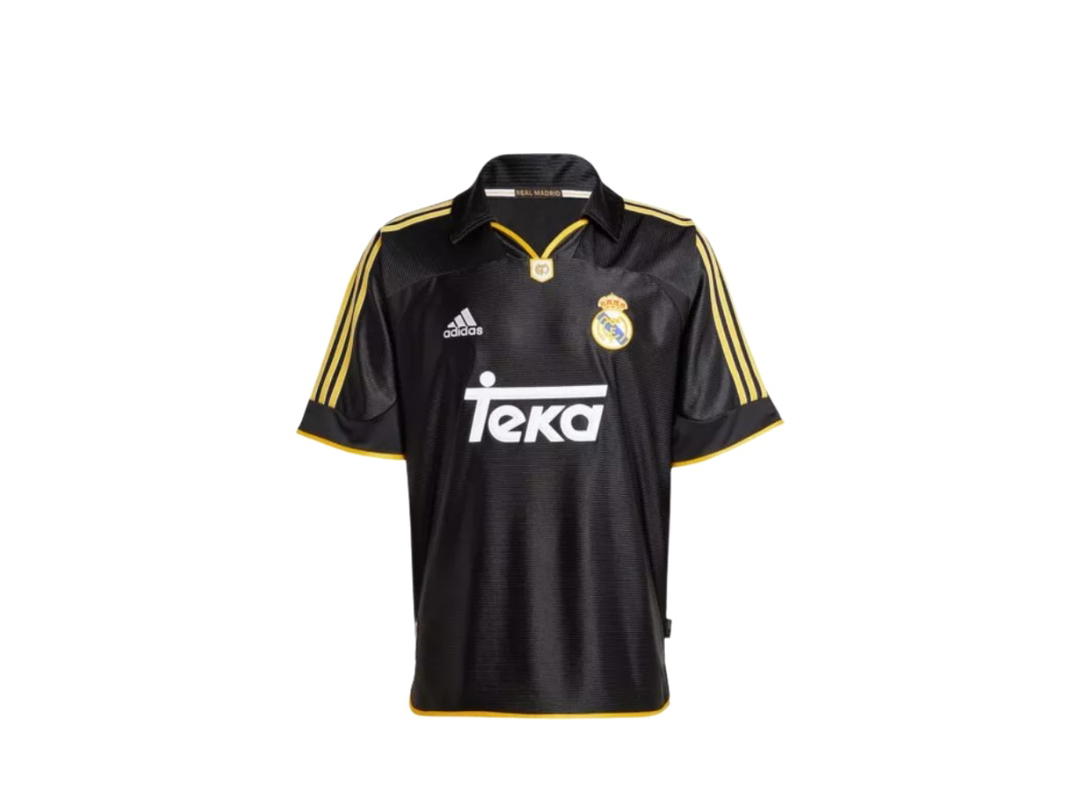 adidas adidas Real Madrid 1999/2000 Away Retro Jersey Black