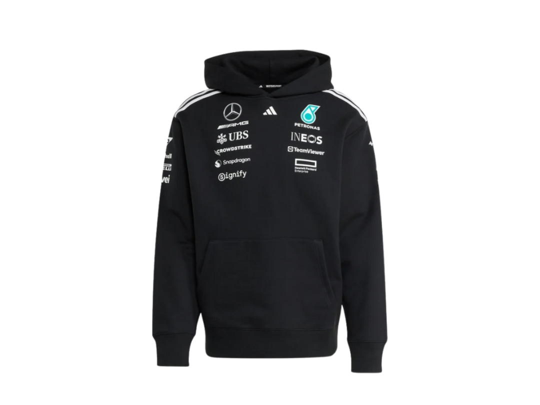 adidas adidas Mercedes-AMG F1 2025 Petronas F1 Team Hoodie Black