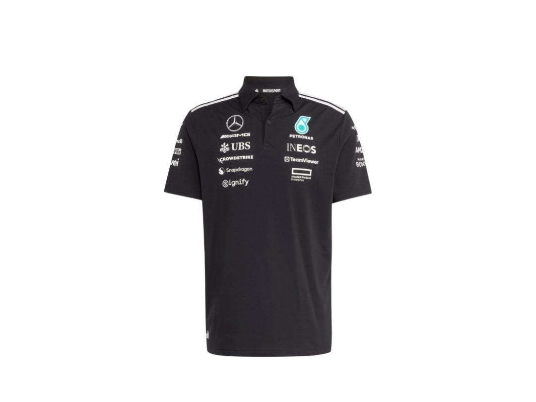 adidas adidas Mercedes AMG Petronas Formula One Team Polo Men's Black White