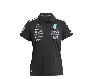 Buy adidas Mercedes - Amg Petronas Formula One Team Polo Black White (Women's) at Sasom – Authentic and Ready to Ship