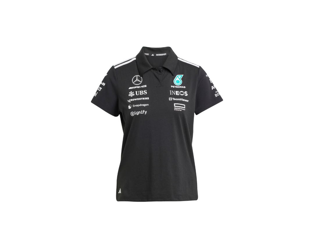 adidas adidas Mercedes - Amg Petronas Formula One Team Polo Black White (Women's)