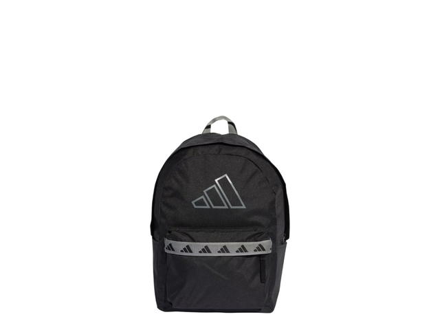 adidas adidas Classic Tape Backpack Black Grey Three - view 1