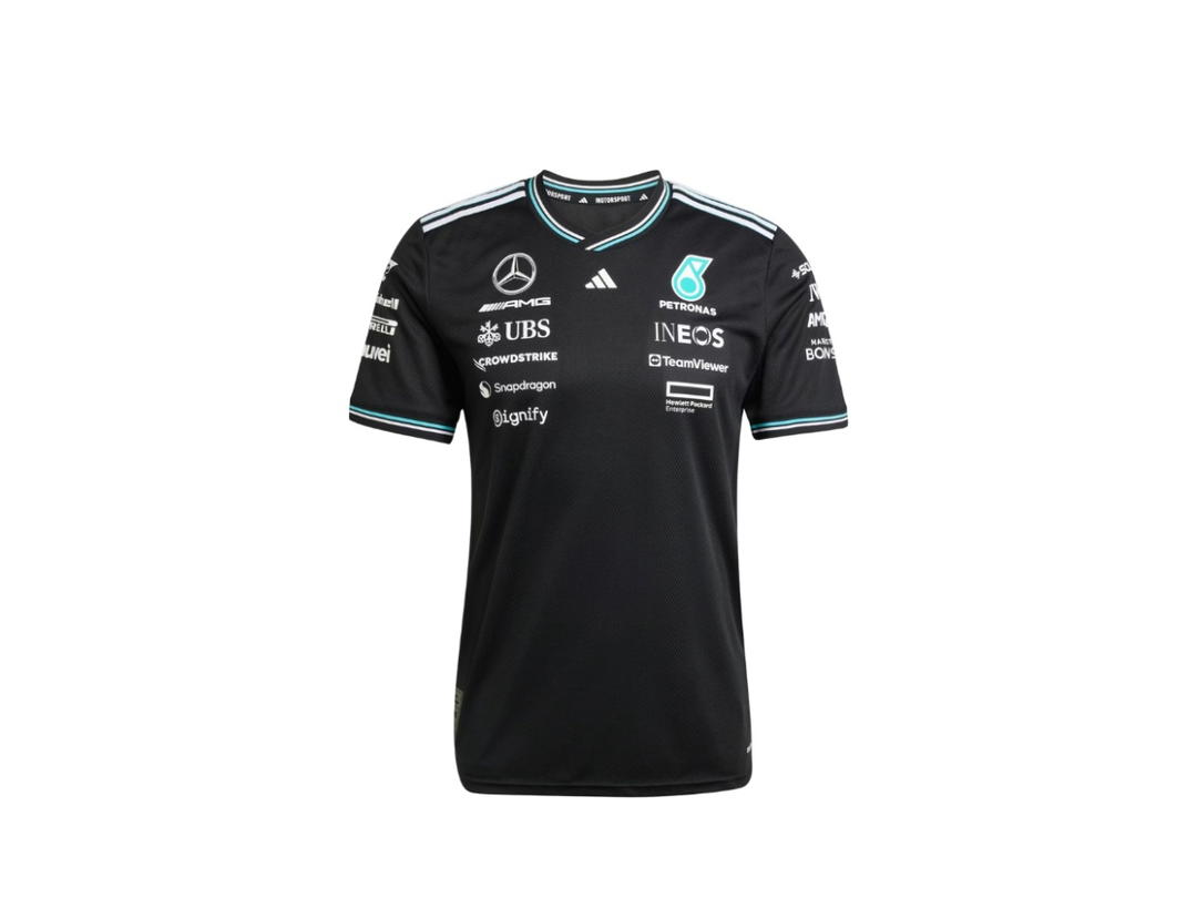 adidas adidas Mercedes Amg Petronas Formula One Racing Team Fashion Shirt Black