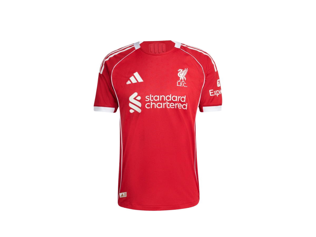 adidas adidas Authentic Home Jersey Red